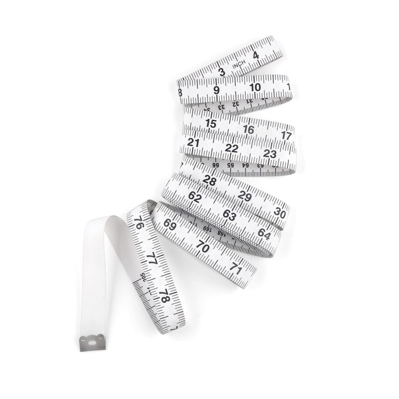 WINTAPE 205 cm Tape Measure White (205 cm, White)