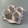 Andrea by Sadek Set of 4 Pot De Crème NEW