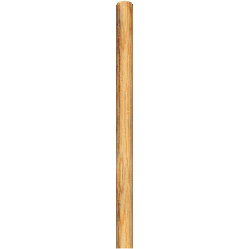 COASTWIDE CW57741 60-Inch Wood Push Broom Handle, Threaded Metal Tip