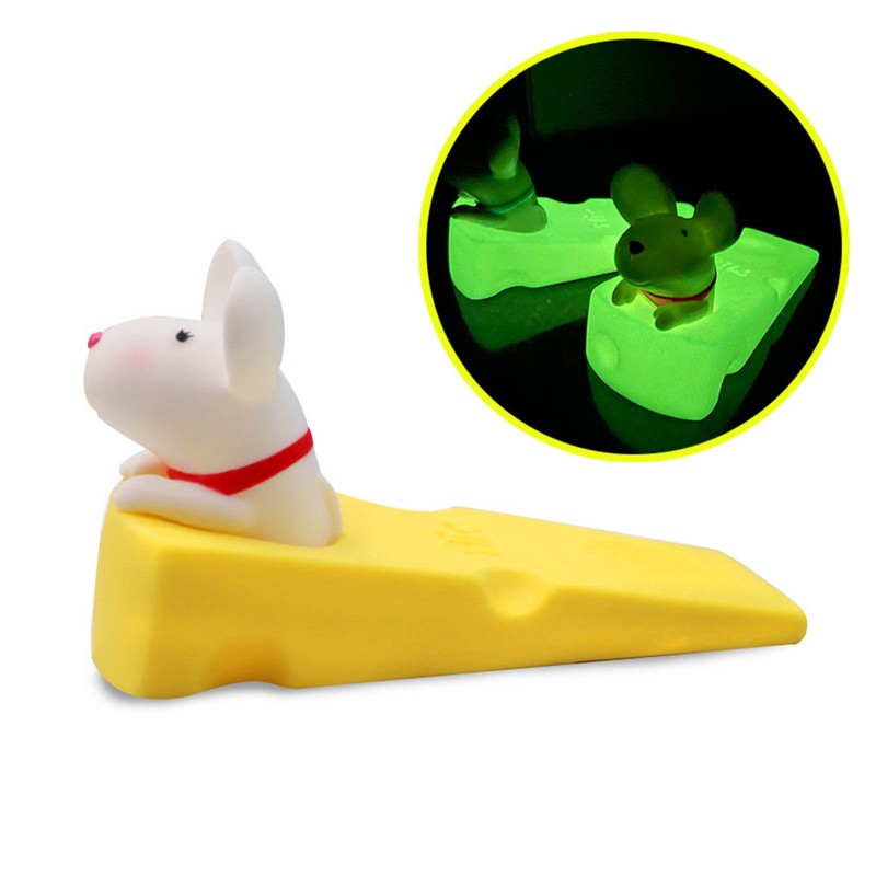 Cute Animal Door Stoper Punch Free Silent Prevent Slipping Funny