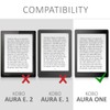 kwmobile Case Compatible with Kobo Aura ONE - PU Leather
