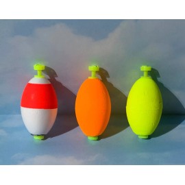 Comal Tackle 2" & 2.5" OVAL SNAP Weighted w/RATTLE or NON  FLOAT QTY. 10 PICK - Red, 2.5", 10 Floats NO Rattle