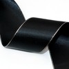 David accessories Satin Ribbon with Silver Edges 1.5 Inch Wide
