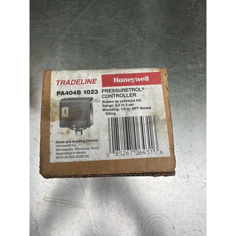 Honeywell Tradeline PA404B 1023 Pressuretrol Controller - New Unused