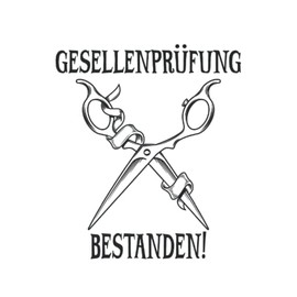 Gesellenprüfung Bestanden Friseur: 110 Leere Linierte Seiten Für Die Friseurin - Notizbuch, Logbuch und Planer