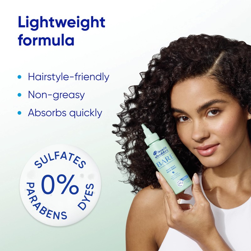 Head & Shoulders Anti-Dandruff Bare Scalp Relief Serum, 0.1% Pyrithione