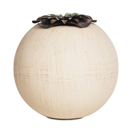 Pavilion Gift Company 19095 Stars in The Sky Candle Holder, 5-Inch, Terra Cotta , Beige