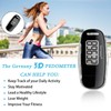 3D Walking Pedometer with Clip, Easy Activity Fitness Tracker for