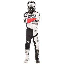 FASTHOUSE Speed Style Jester Pant (Black/White, 42)