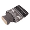 Rubber Hot Water Bottle With Waist Cover Knitted Cover Warm
