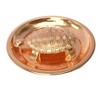 Bignay Copper Turtle Plate Yantra Vastu (Copper)