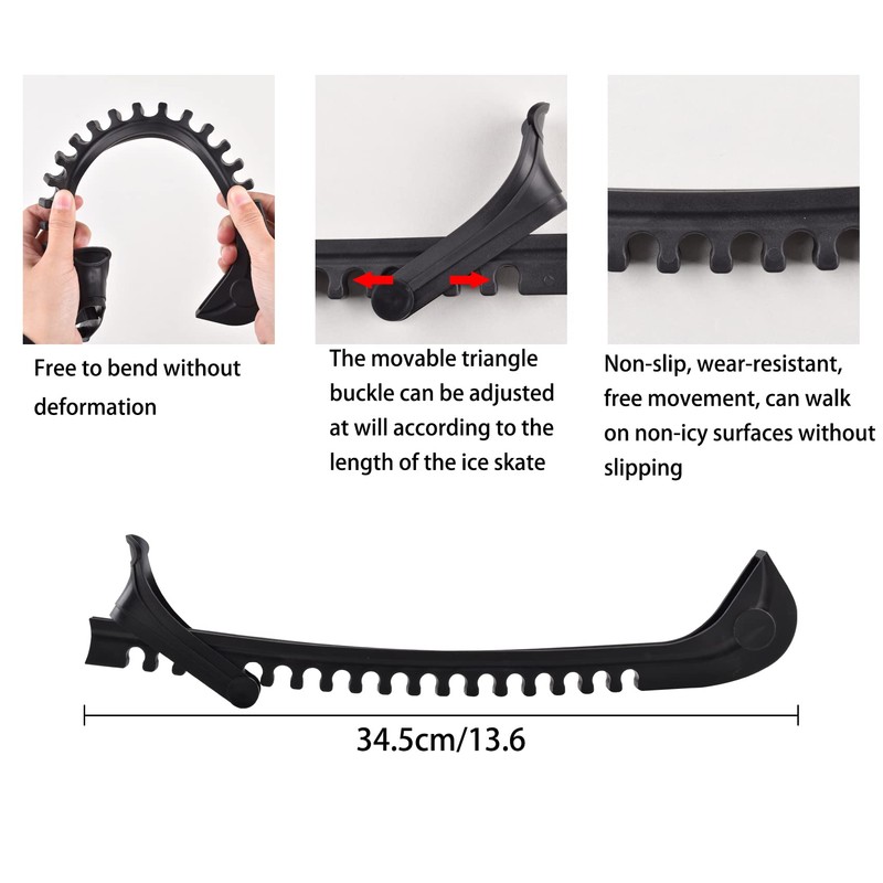 Noewmub Ice Skate Guards Ice Skate Blade Covers Skate Blade
