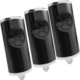 868MHz Garage Door Opener, Replacement Compatible with Hormann Handheld Transmitter HSE-4-868-BS, HSE2-868-BS, HS4-868-BS, HS1-868-BS, HSS4-868-BS, HSP4-868-BS Remote Control (3 Pack)