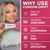 Cushion Grip Thermoplastic Denture Adhesive 1oz–Extra Strong Hold Up to