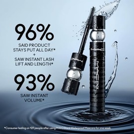 MAC Stack Superstack Mega Brush Waterproof Mascara - Black Stack by MAC for Women - 0.41 oz Mascara                                                   