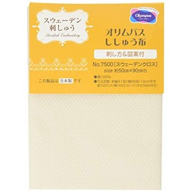 オリムパス製絲 スウェーデンクロス・カットクロス ベージュ 7500