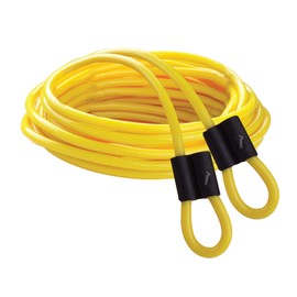 Champion Sports DD Series Double Dutch Licorice Jump Ropes - Yellow, 12-Feet (Set)