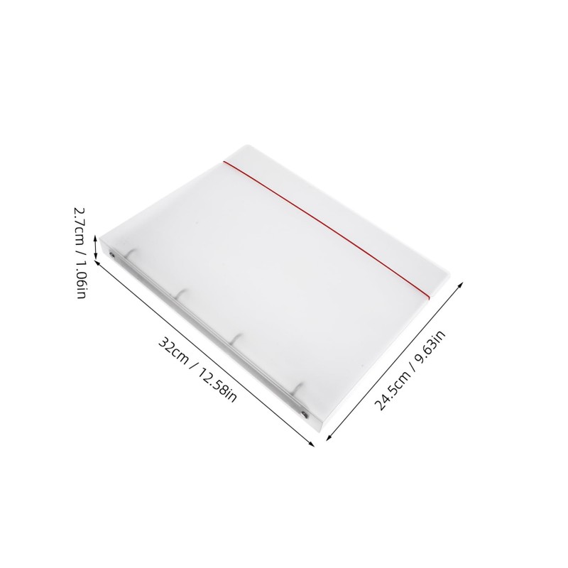 COHEALI 4 Ring Binder A4 Sheet Music Holder Office Document