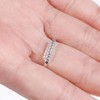 Invisible Ring Size Adjuster 2 Sizes of 12 Packs, Silicone