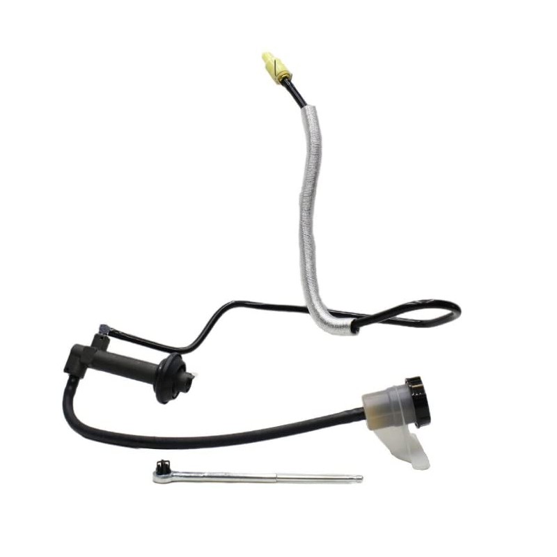 Clutch Slave and Master Cylinder Line assembly Works With 1995-2011