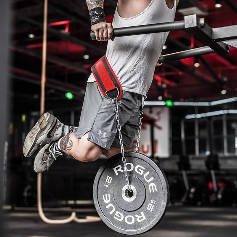 TAVIEW Dip Belt with Chain, Weighted Belt for Pull-Ups, Heavy