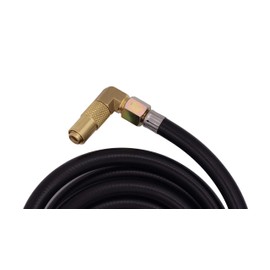 METER STAR QCC1 - Rejilla reguladora universal de 6.5 pies para manguera y codo, kit adaptador de regulador de propano y manguera de repuesto para plancha de mesa Blackstone de 17 pulgadas y 22 pulgadas