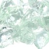 Hiland AZ Patio Heaters 50-100mm Landscape Recycled Glass in Ice