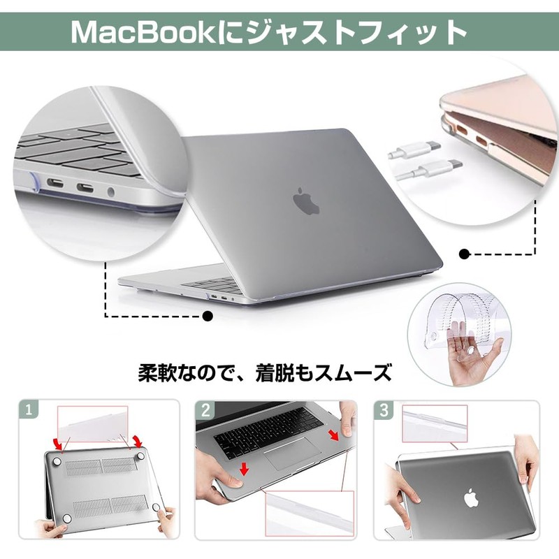 HOGOTECH Case [For MacBook Pro 14 inch] 2023 M3 Pro