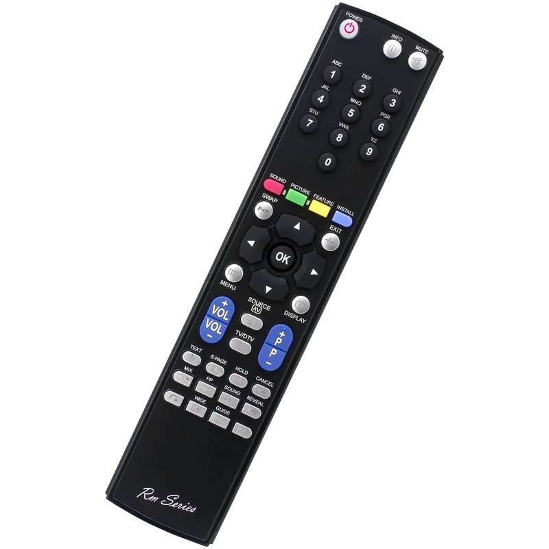 RM Series Replacement Remote Control for Dual DLCD2301
