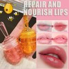 XTJXTJ 2 Pcs Natural Sleeping Lip Mask, Moisturizing Honey Pot