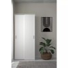 Tvilum Space Wardrobe with 2 Sliding Doors, White