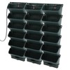 Self-Watering Wall-Mounted Planter Indoor/Outdoor Decor, Wall Planter 18 Pots Vertical
