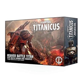 Games Workshop Adeptus Titanicus: Reaver Titan with Melta Cannon and Chainfist