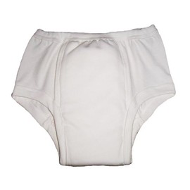 Baby Pants Adult - Almost a Big Kid Training Pants - 4 Extra Large White