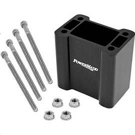 PowerMadd "Polaris Pro Taper 3"" Riser Kit", black