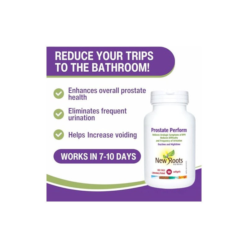 NEW ROOTS HERBAL New Roots Herbal Prostate Perform, 90 Softgels