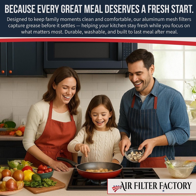 Air Filter Factory 11 x 11 x 0.37 Inches Range