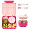 Bento Lunch Box for Kid with 7oz Soup Thermo, Leak-Proof
