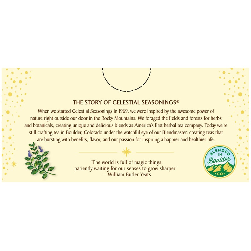 Celestial Seasonings Herbal Tea, Mint Magic,Caffeine Free, 20 tea bags