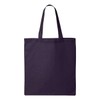 Q-TEES QTB Large Blank Heavy Duty Reusable Canvas Tote Shopping