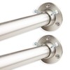 RUDI 1" Adjustable 66-115 inch Room Divider Rod with Socket