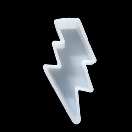 Fuehbur 【300+ Design Optional】 Lightning Shape Freshie Mold, Silicone Epoxy Resin Mold for Car Freshies, Aroma Beads, Soap Mould, Candle Mould, Pendant Mould-Oven Safe