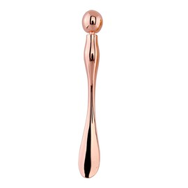WOIWO 1 PCS Metal Cosmetics Dipping Spoon Cream Shovel Spoon Beauty Mask Small Spoon Eye Cream Stick (rose gold)