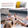 Ciieeo 3pcs Party Gathering Tablecloths Decorative Party Tablecloths