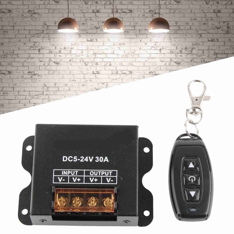 LED Single Color Dimmer Controller 3 Keys RF Large Power