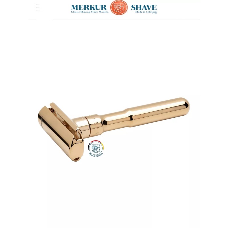 MERKUR FUTUR Adjustable Double Edge Safety Razor - Polished Chrome