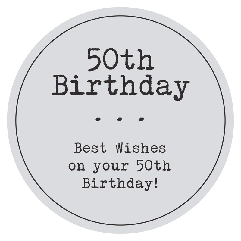 Top Shelf 50th Birthday Wish Jar With 100 Tickets, Pen,