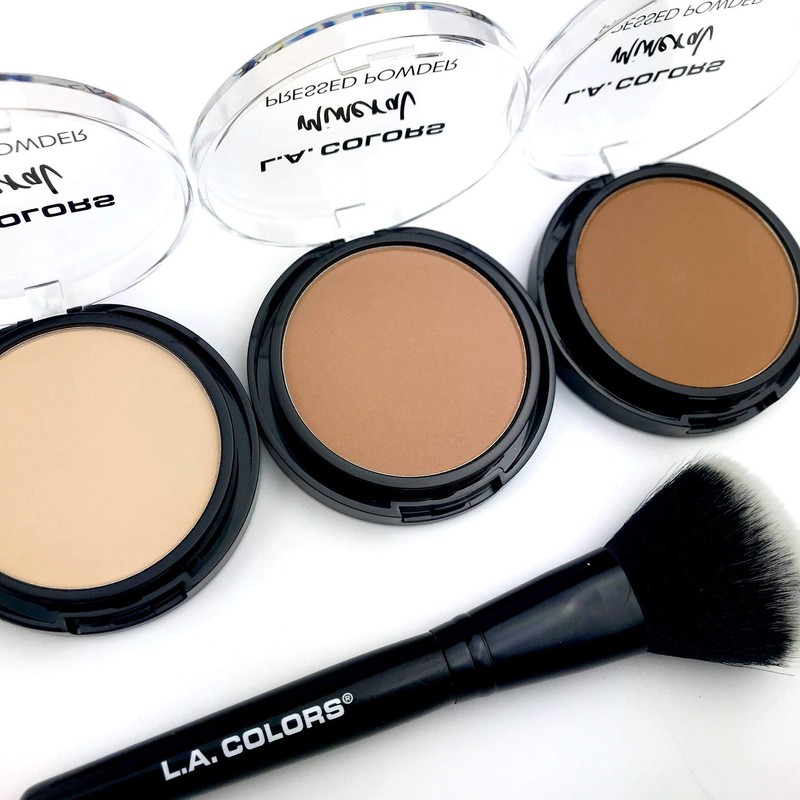 L.A. COLORS Mineral Pressed Powder, Fair, 0.26 Ounce (0081555793722)