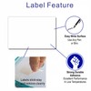Hybsk 60 PCS Rectangle Removable Labels for Jars Containers Pantry