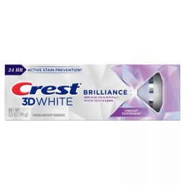 Crest 3D White Brilliance 3.5 oz (Vibrant Peppermint) ***BUY MORE & SAVE MORE***